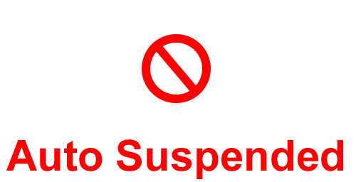 services suspended